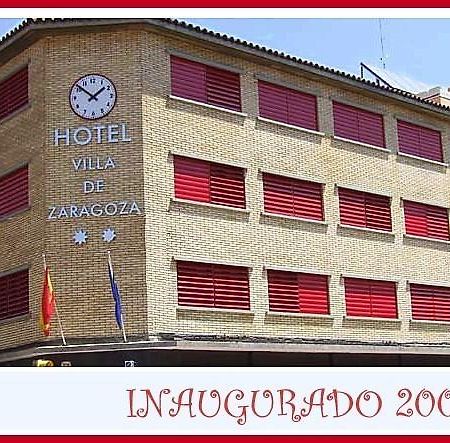 Hotel Villa De Zaragoza Casetas Exterior photo