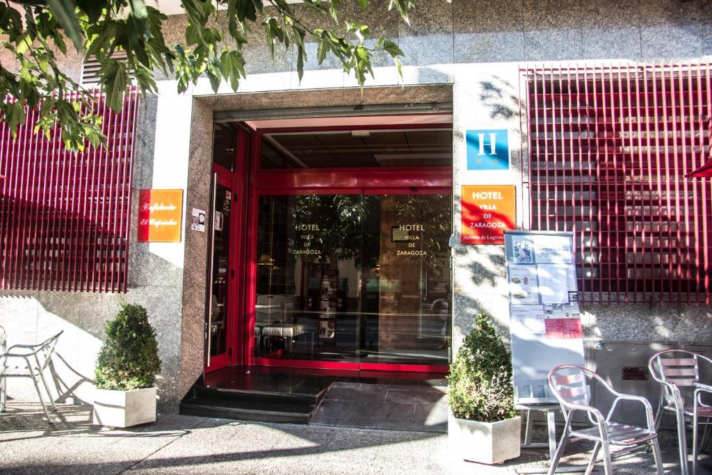 Hotel Villa De Zaragoza Casetas Exterior photo